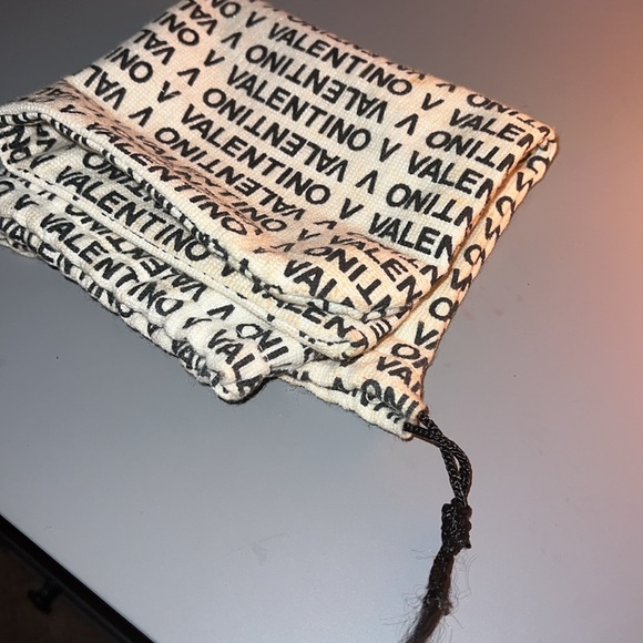 Valentino Black and Tan Drawstring Dustbag - Picture 7 of 7